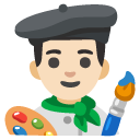👨🏻‍🎨