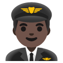 👨🏿‍✈️