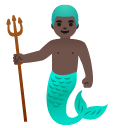 🧜🏿‍♂️