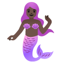 🧜🏿‍♀️