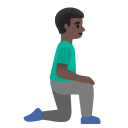 🧎🏿‍♂️‍➡️