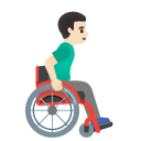 👨🏻‍🦽‍➡️