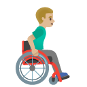 👨🏼‍🦽‍➡️