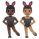 👨🏿‍🐰‍👨🏽
