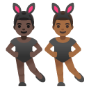 👨🏿‍🐰‍👨🏾