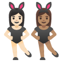 👩🏻‍🐰‍👩🏽