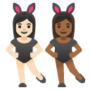 👩🏻‍🐰‍👩🏾