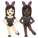👩🏻‍🐰‍👩🏿