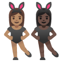 👩🏽‍🐰‍👩🏿