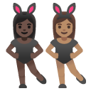 👩🏿‍🐰‍👩🏽