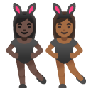 👩🏿‍🐰‍👩🏾