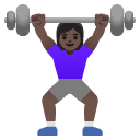 🏋🏿‍♀️