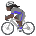 🚴🏿‍♀️
