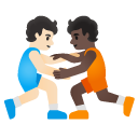 🧑🏻‍🫯‍🧑🏿