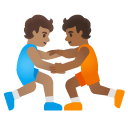 🧑🏽‍🫯‍🧑🏾