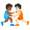 🧑🏾‍🫯‍🧑🏻