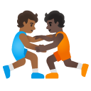 🧑🏾‍🫯‍🧑🏿