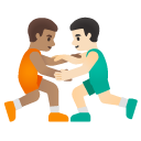 👨🏽‍🫯‍👨🏻