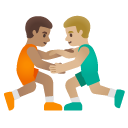 👨🏽‍🫯‍👨🏼