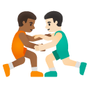 👨🏾‍🫯‍👨🏻