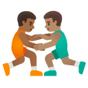 👨🏾‍🫯‍👨🏽