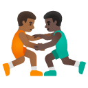 👨🏾‍🫯‍👨🏿