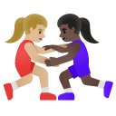 👩🏼‍🫯‍👩🏿