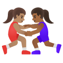 👩🏽‍🫯‍👩🏾