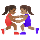 👩🏾‍🫯‍👩🏽