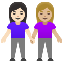 👩🏻‍🤝‍👩🏼