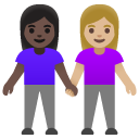 👩🏿‍🤝‍👩🏼