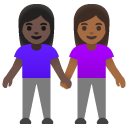 👩🏿‍🤝‍👩🏾