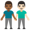 👨🏾‍🤝‍👨🏻