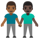 👨🏾‍🤝‍👨🏿