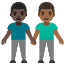 👨🏿‍🤝‍👨🏾