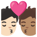 🧑🏻‍❤️‍💋‍🧑🏽