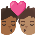 🧑🏾‍❤️‍💋‍🧑🏽