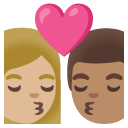 👩🏼‍❤️‍💋‍👨🏽