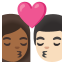 👩🏾‍❤️‍💋‍👨🏻