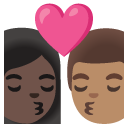 👩🏿‍❤️‍💋‍👨🏽