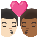 👨🏻‍❤️‍💋‍👨🏾