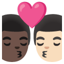 👨🏿‍❤️‍💋‍👨🏻