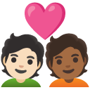 🧑🏻‍❤️‍🧑🏾