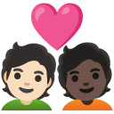 🧑🏻‍❤️‍🧑🏿