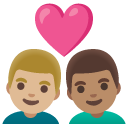 👨🏼‍❤️‍👨🏽