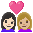 👩🏻‍❤️‍👩🏼