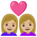 👩🏼‍❤️‍👩🏼