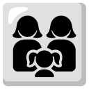 👩‍👩‍👧