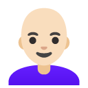 👩🏻‍🦲