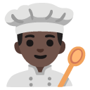 👨🏿‍🍳
